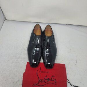 Christian Louboutin Greg on MENS Flat Patent Leather Shoe